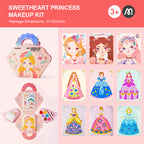 3-in-1 Dress Up Game Set - Princess Makeup Kit
