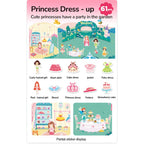 Reusable Jelly Stickers - Princess Dress Up