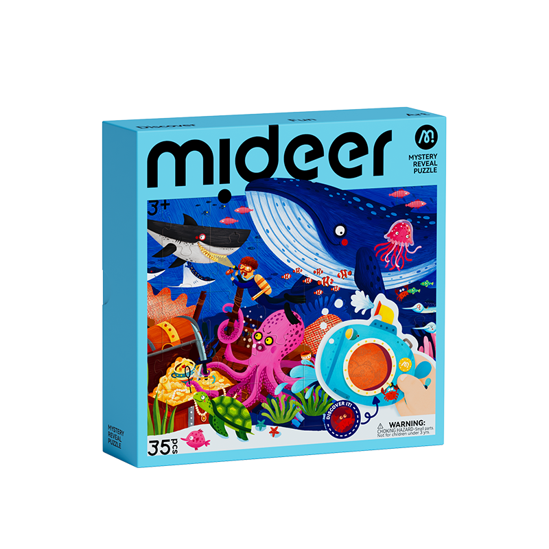 Mystery Reveal Puzzle - Ocean Secrets