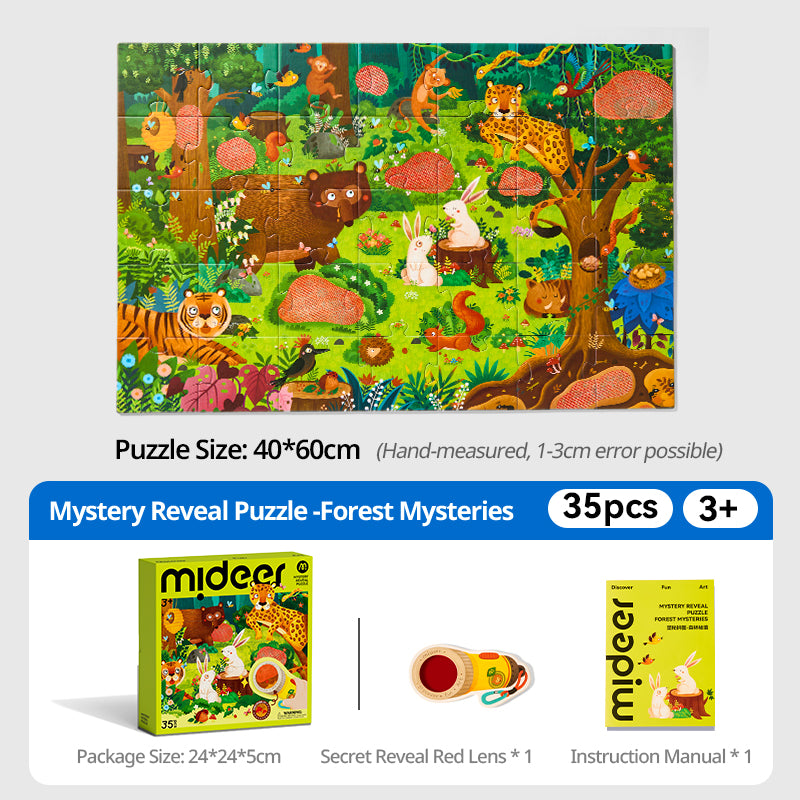 Mystery Reveal Puzzle - Forest Mysteries